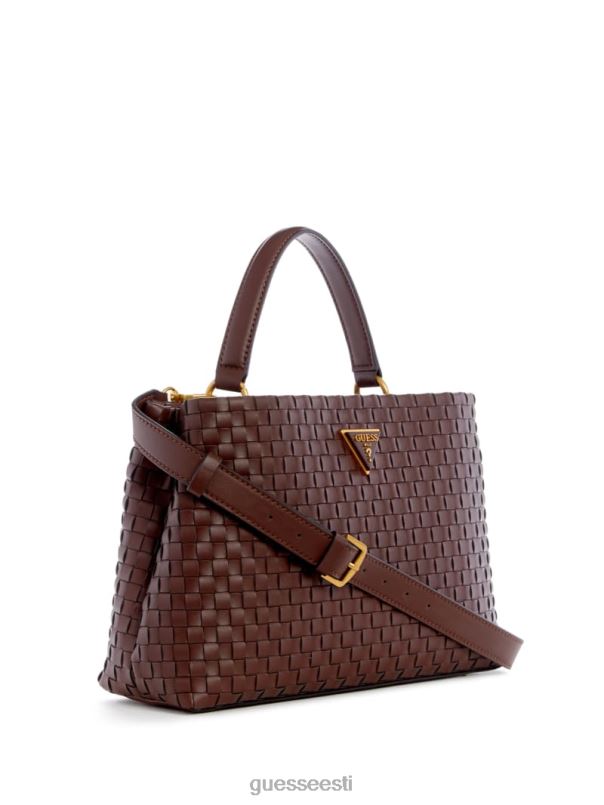 lisbet kootud kott mahagon GUESS kotid naised BB4BB2822