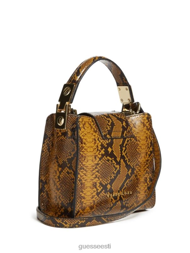 monia python print nahast minikott oliiv GUESS kotid naised BB4BB3312