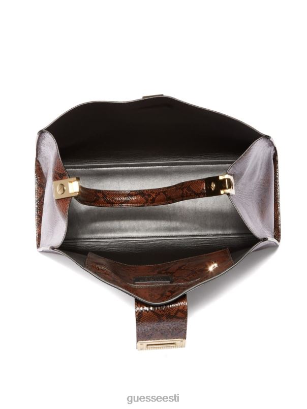 monia python printiga nahast kott pruun GUESS kotid naised BB4BB3281