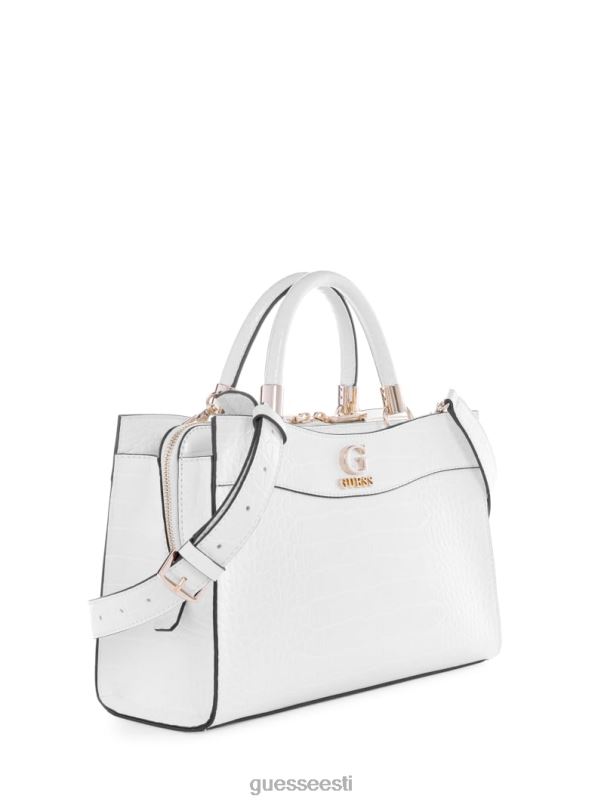 nell Croc tüdruksõbra kott valge multi GUESS kotid naised BB4BB2818