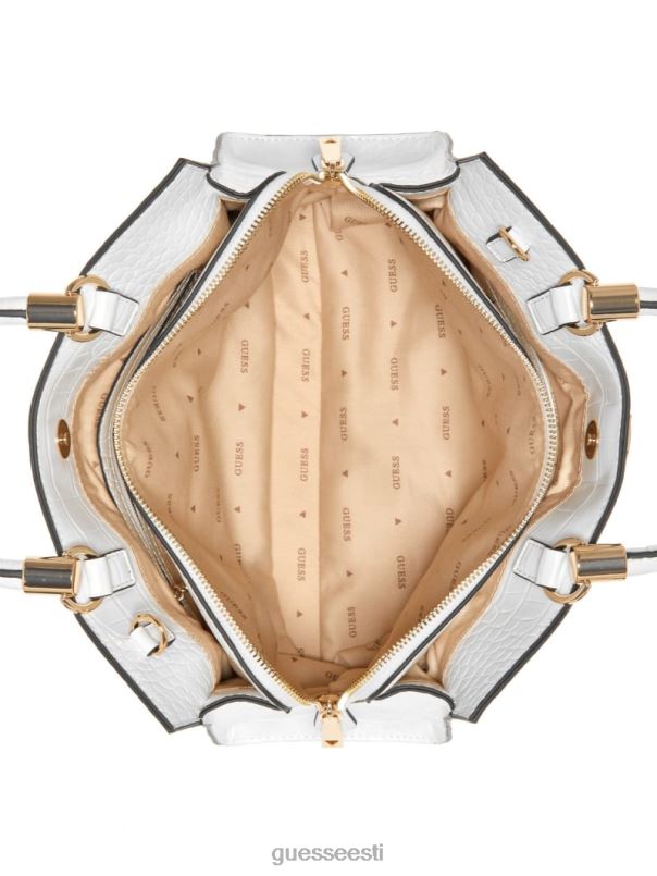 nell Croc tüdruksõbra kott valge multi GUESS kotid naised BB4BB2818