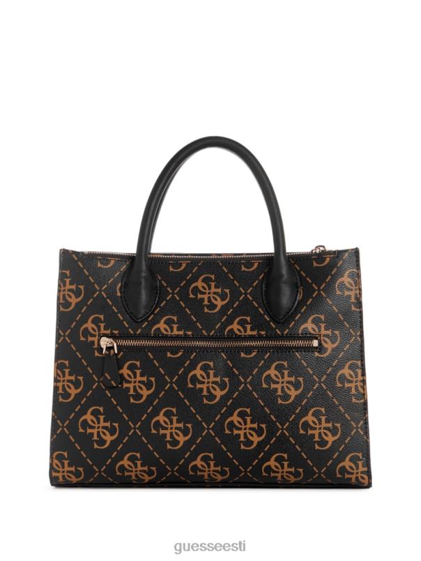 rea quattro g kõrgseltskonna kott pruun multi GUESS kotid naised BB4BB2843