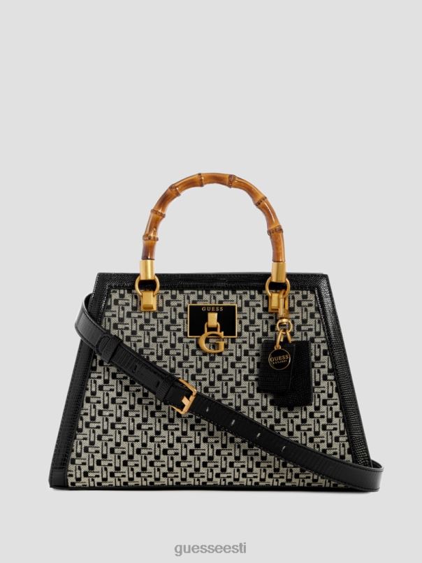 stephi žakaarmadratsi logoga bambusest kott õitsema GUESS kotid naised BB4BB2866