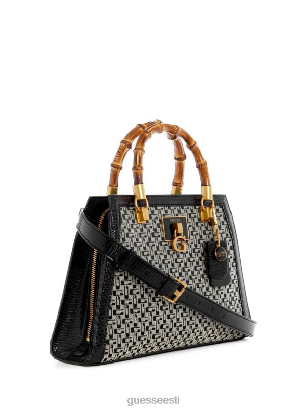 stephi žakaarmadratsi logoga bambusest kott õitsema GUESS kotid naised BB4BB2866