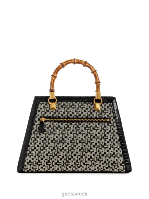 stephi žakaarmadratsi logoga bambusest kott õitsema GUESS kotid naised BB4BB2866