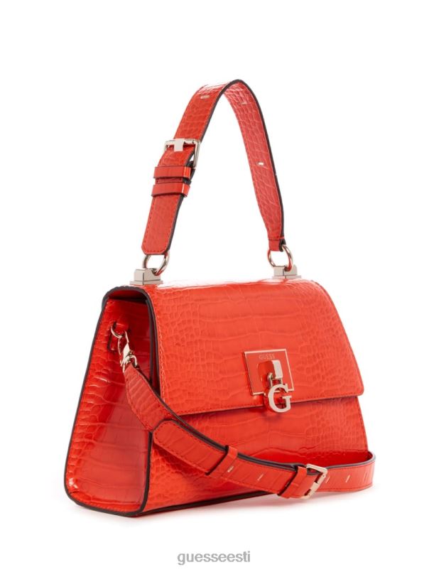 stephi ülemise käepidemega klappkott seepia pruun GUESS kotid naised BB4BB3310