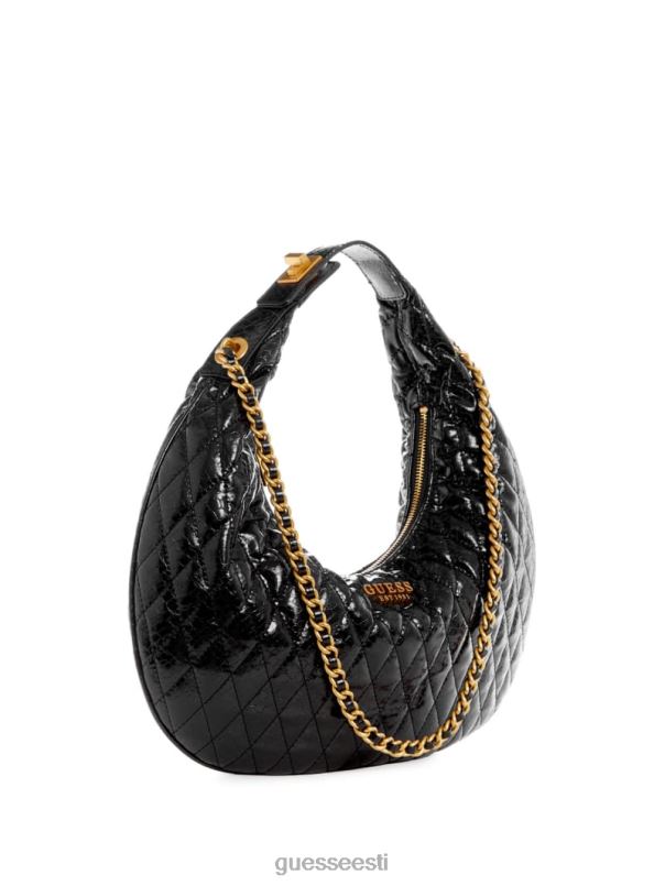 dema tepitud hulkurkott must lilletrükk GUESS kotid naised BB4BB3032