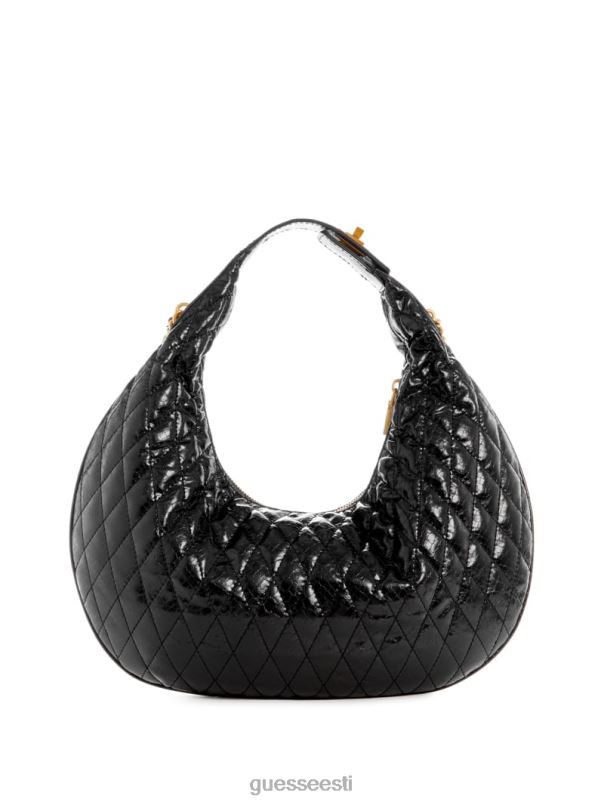 dema tepitud hulkurkott must lilletrükk GUESS kotid naised BB4BB3032