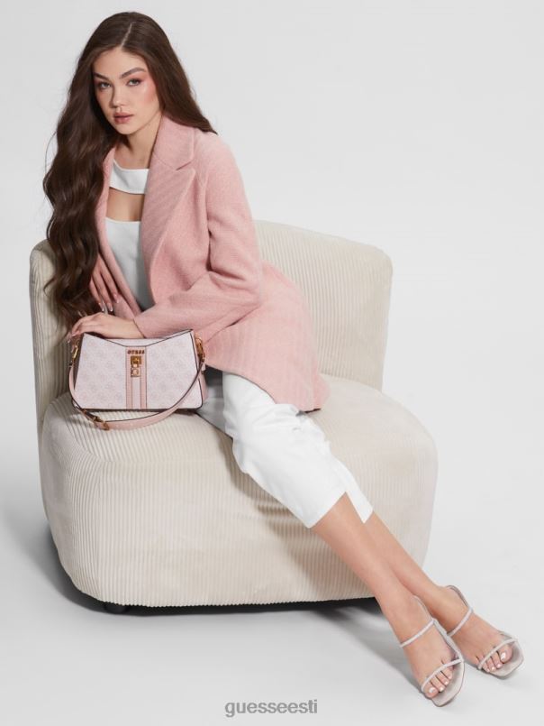 ginevra logoga eliit õlakott põsepuna logo GUESS kotid naised BB4BB3006