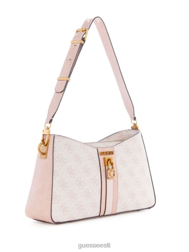 ginevra logoga eliit õlakott põsepuna logo GUESS kotid naised BB4BB3006