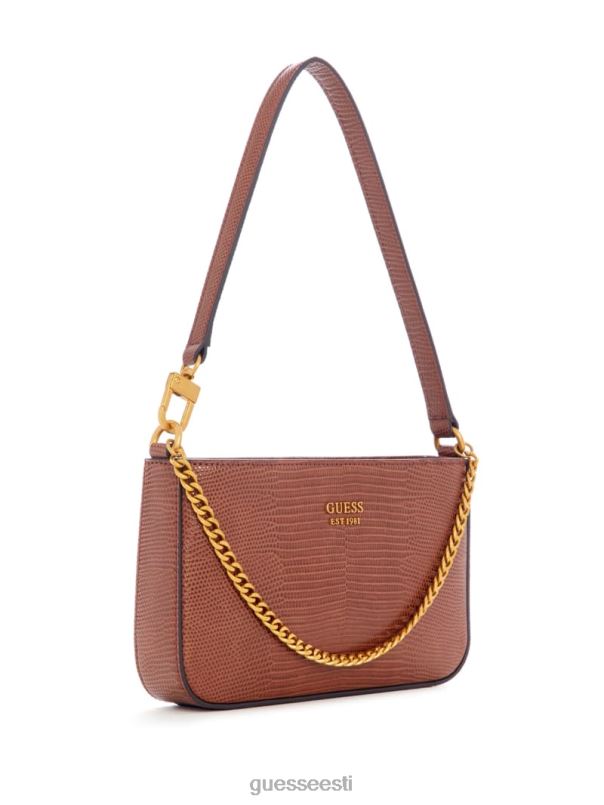 katey mini sisaliku õlakott konjak GUESS kotid naised BB4BB3011