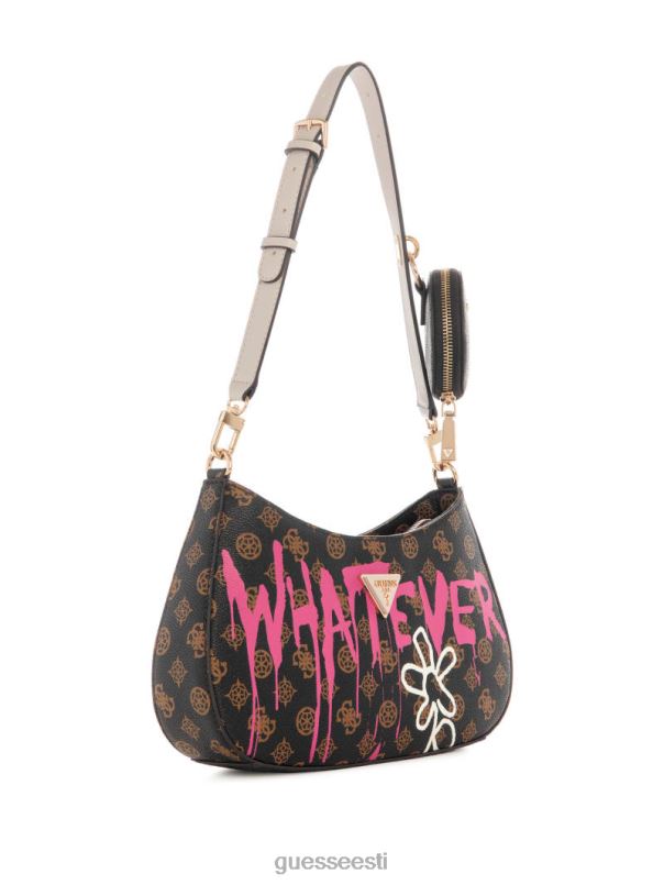 mis iganes graffiti kunsti õlakott 820 melonit GUESS kotid naised BB4BB3043
