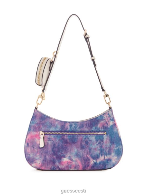 mis iganes graffiti kunsti õlakott denimlipsuvärv GUESS kotid naised BB4BB3048