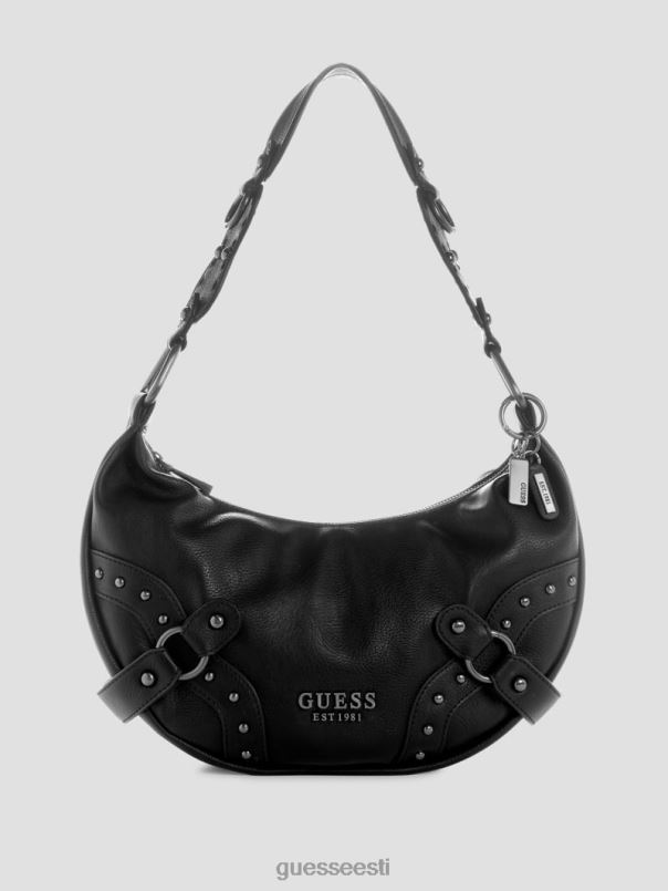 natalja hulkur must lilletrükk GUESS kotid naised BB4BB3018