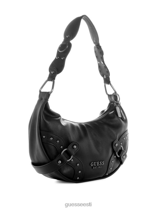 natalja hulkur must lilletrükk GUESS kotid naised BB4BB3018