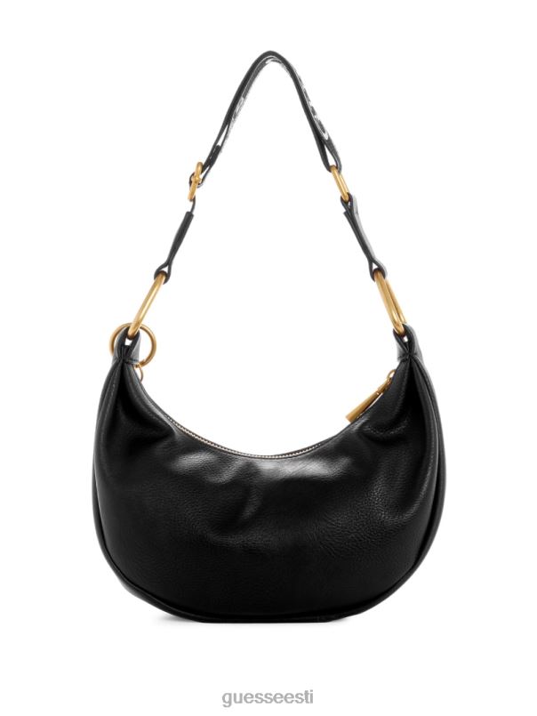 natalja minihuviline must lilletrükk GUESS kotid naised BB4BB3019