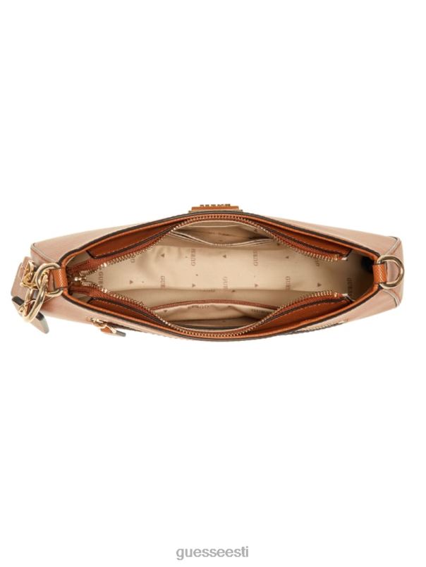 noelle õlakott kerge konjak GUESS kotid naised BB4BB3051