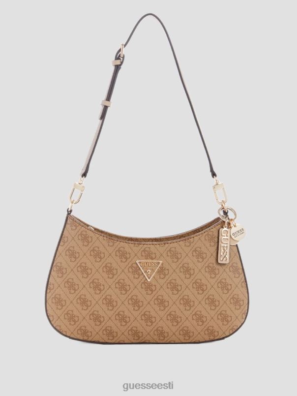 noelle quattro g õlakott latte logo GUESS kotid naised BB4BB3010