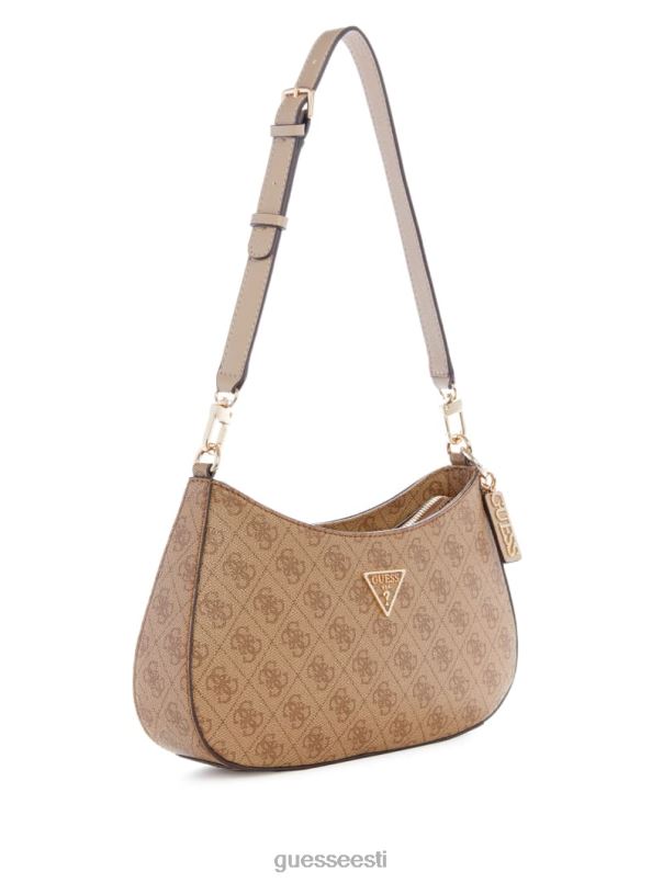 noelle quattro g õlakott latte logo GUESS kotid naised BB4BB3010