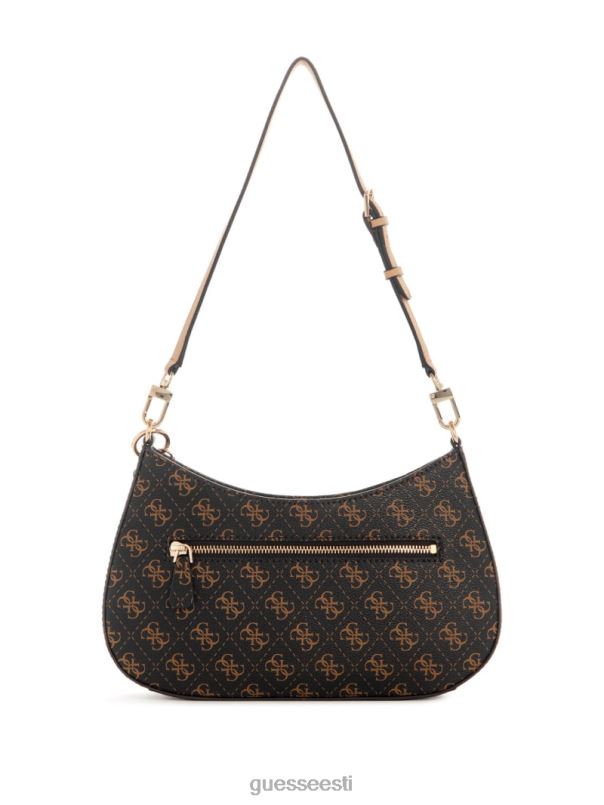 noelle quattro g õlakott pruun multi GUESS kotid naised BB4BB3061