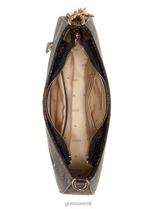 noelle quattro g õlakott pruun multi GUESS kotid naised BB4BB3061