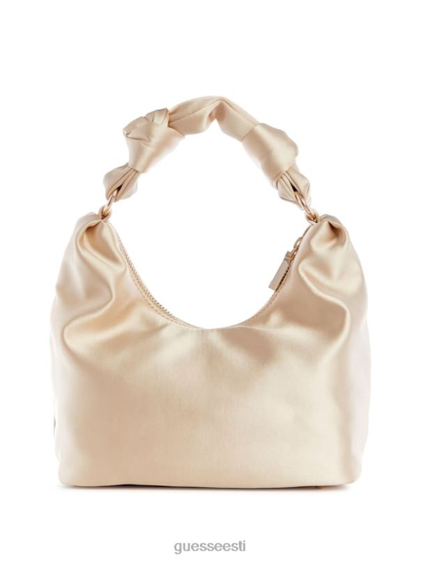 velina satiinist hulkurkott kahvatu kuld GUESS kotid naised BB4BB3024