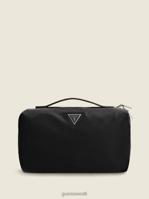 certosa reisikott must lilletrükk GUESS kotid naised BB4BB3201