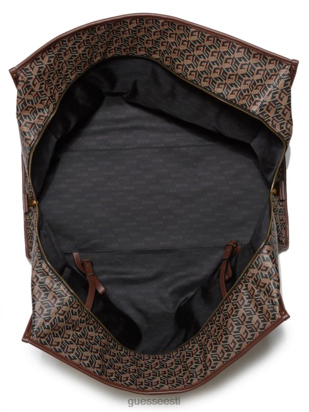 ederlo kott must lilletrükk GUESS kotid naised BB4BB3184