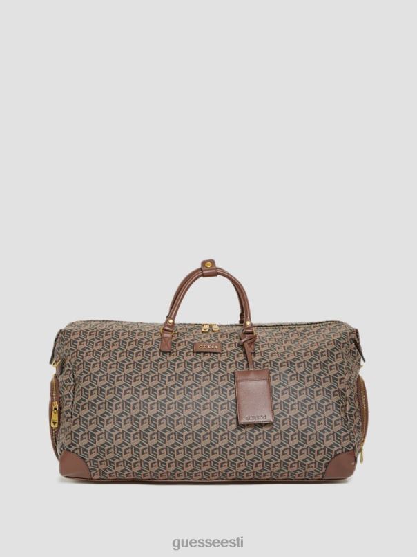 ederlo weekender must lilletrükk GUESS kotid naised BB4BB3185