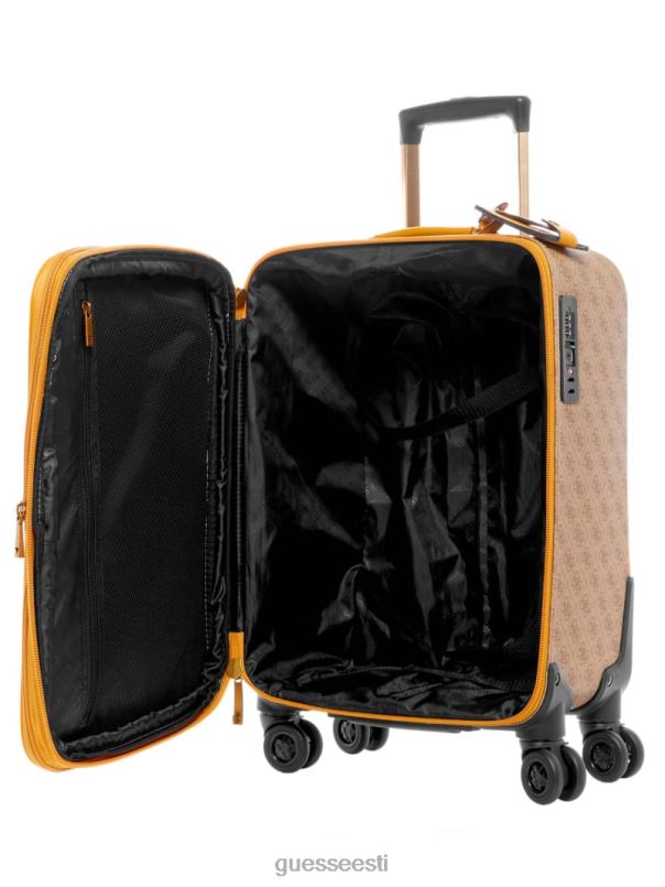 izzy 8-rattaline kohver kollane/sidrunkollane GUESS kotid naised BB4BB3188