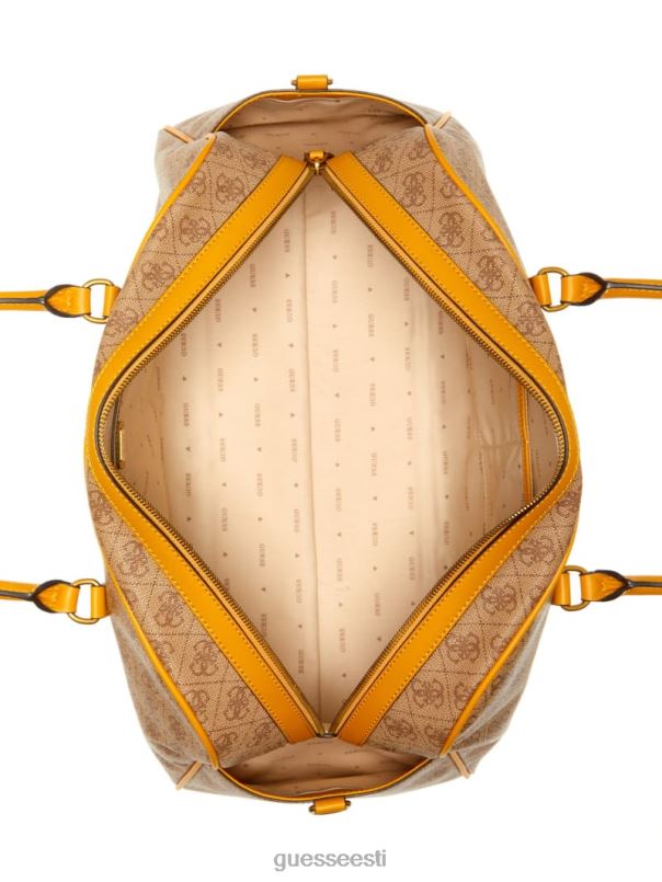 izzy nädalalõpu kott kollane/sidrunkollane GUESS kotid naised BB4BB3189