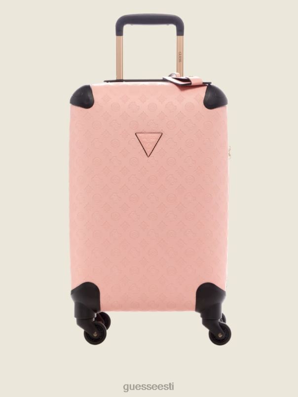 metsikum 4-rattaline kohver särav roosa GUESS kotid naised BB4BB3237