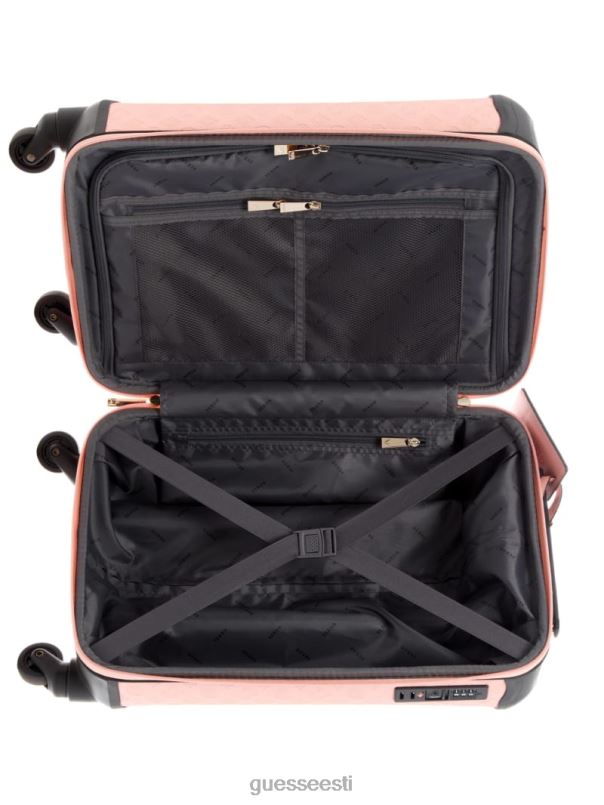 metsikum 4-rattaline kohver särav roosa GUESS kotid naised BB4BB3237