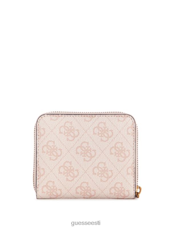 ginevra logoga väike lukuga rahakott põsepuna logo GUESS kotid naised BB4BB3150