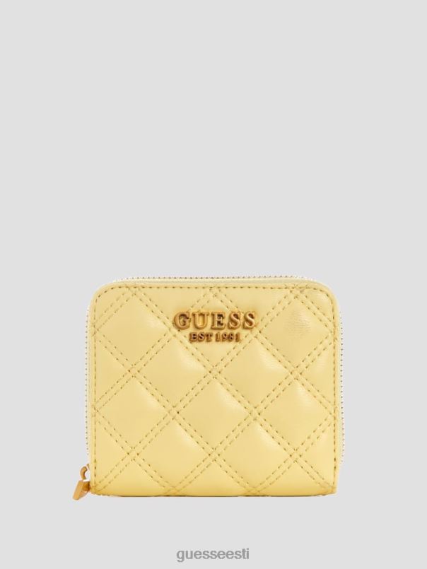 giully väike lukuga rahakott kollane GUESS kotid naised BB4BB3142