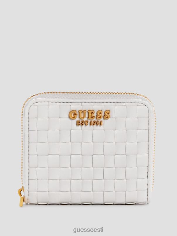lisbet väike lukuga rahakott valge GUESS kotid naised BB4BB3143