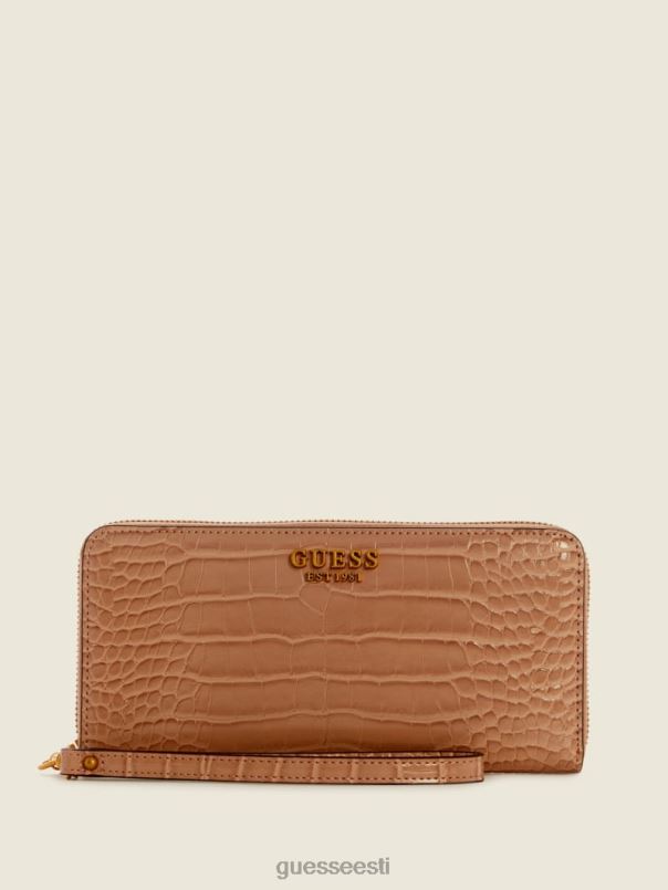 loorberist suur lukuga rahakott camo GUESS kotid naised BB4BB3159