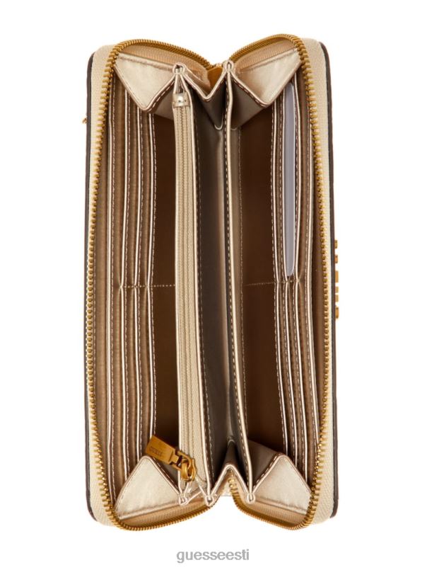 loorberist suur lukuga rahakott camo GUESS kotid naised BB4BB3159