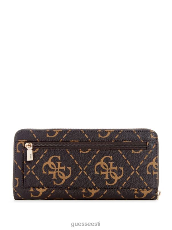 rea suur lukuga rahakott pruun multi GUESS kotid naised BB4BB3148