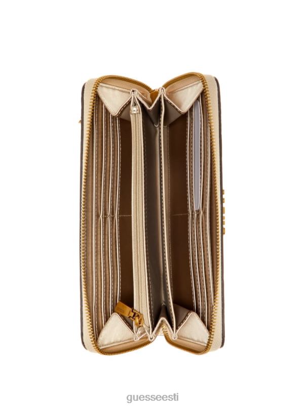 rea suur lukuga rahakott pruun multi GUESS kotid naised BB4BB3148