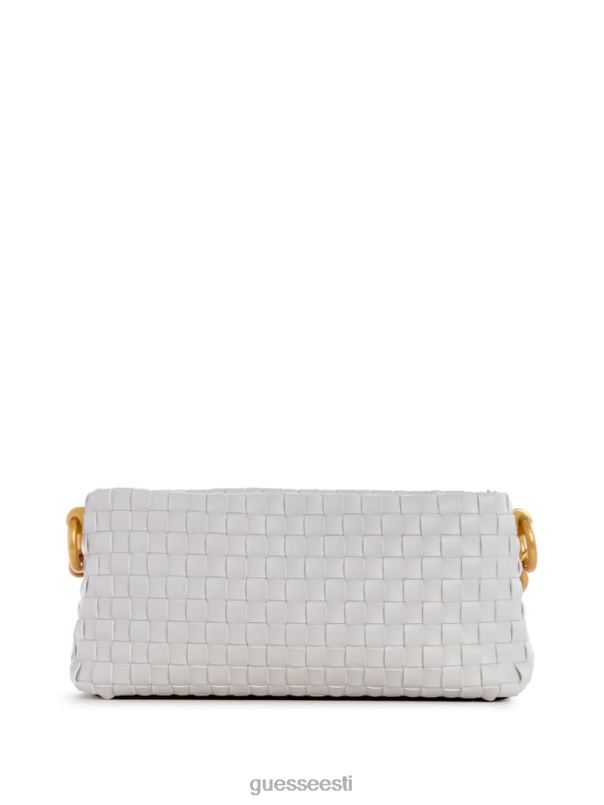 Lisbet kootud mini lukuga ristkorpus valge GUESS kotid naised BB4BB2810