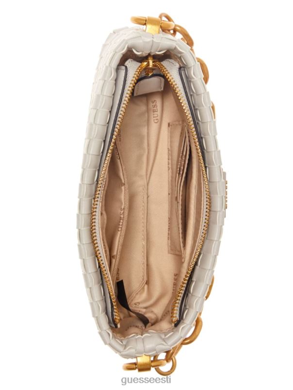 Lisbet kootud mini lukuga ristkorpus valge GUESS kotid naised BB4BB2810