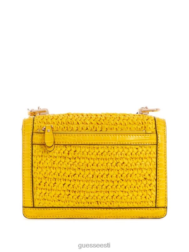 abey põhust crossbody kollane GUESS kotid naised BB4BB2985