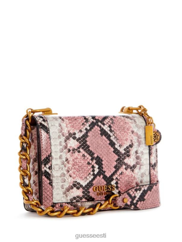 abey python crossbody roosa püüton GUESS kotid naised BB4BB2978