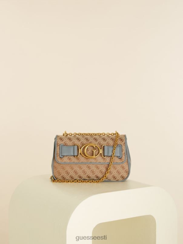 aviana kabriolett ristkerega helesinine GUESS kotid naised BB4BB3257