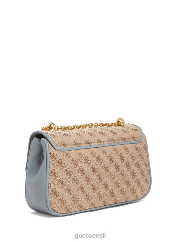 aviana kabriolett ristkerega helesinine GUESS kotid naised BB4BB3257