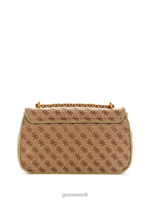 aviana kabriolett ristkerega latte/seladon GUESS kotid naised BB4BB2957