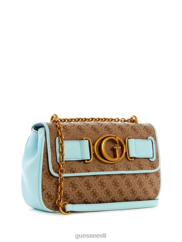 aviana kabriolett ristkerega latte/surf GUESS kotid naised BB4BB3255