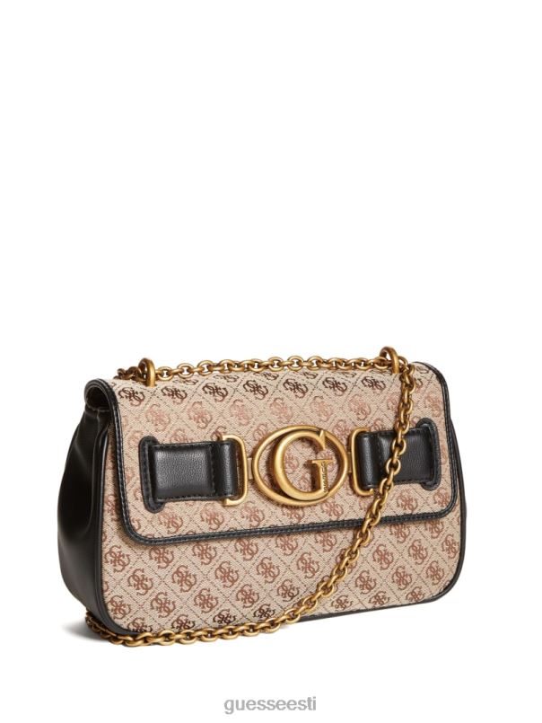 aviana kabriolett ristkerega must GUESS kotid naised BB4BB2973