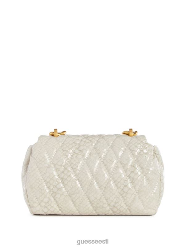 dema tepitud mini crossbody kott valge GUESS kotid naised BB4BB2805